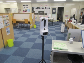 自動体温測定器設置☆彡